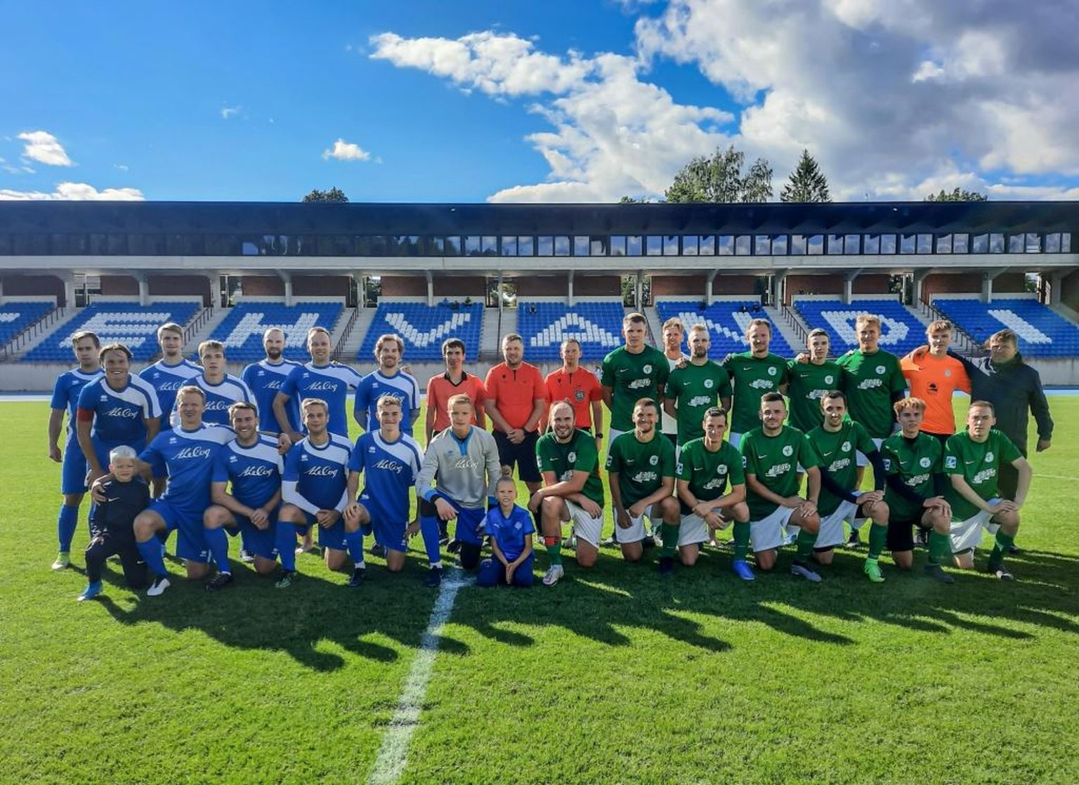 Eesti maavõistlustel Tehvandi staadionil kohtusid Valgamaa ja Tallinna koondised.
