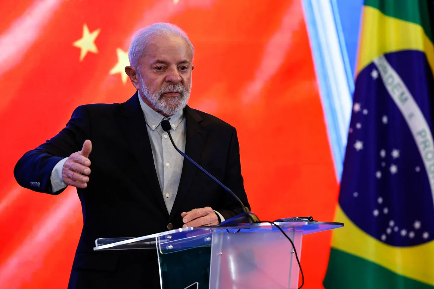 Brazīlijas prezidents Luīss Ināsiu Lula da Silva