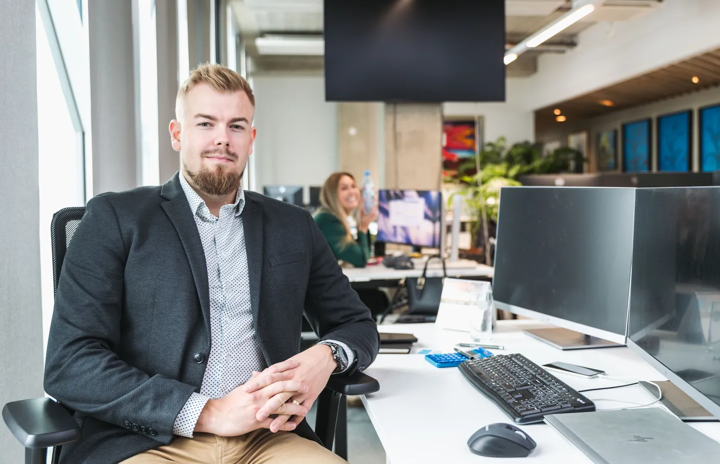 17.10.2022, Tallinn. Postimees Grupi Veebireklaami osakonna juht Kevin Kõnd. Foto Madis Veltman, Postimees