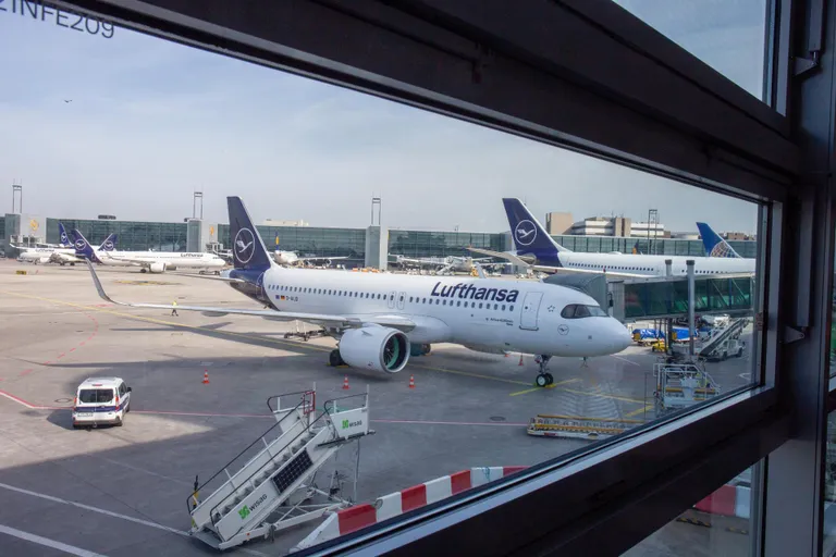 Lufthansa lennukid.