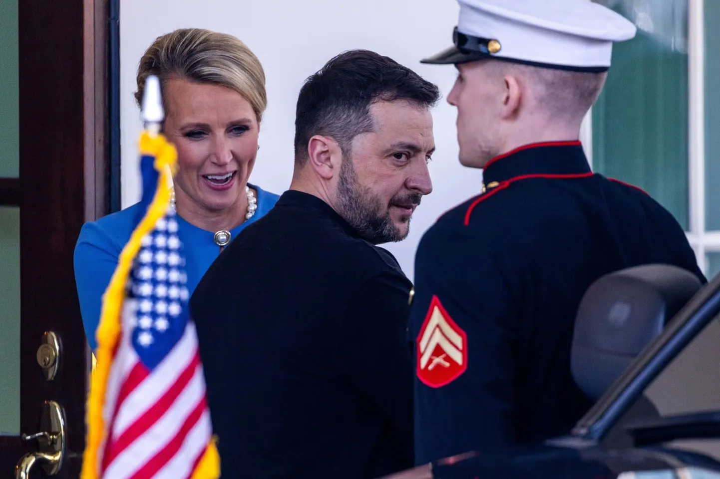 Ukraina president Volodõmõr Zelenskõi lahkub pärast kirglikku diskussiooni USA ametivenna Donald Trumpiga Valges Majas 28. veebruaril 2025.