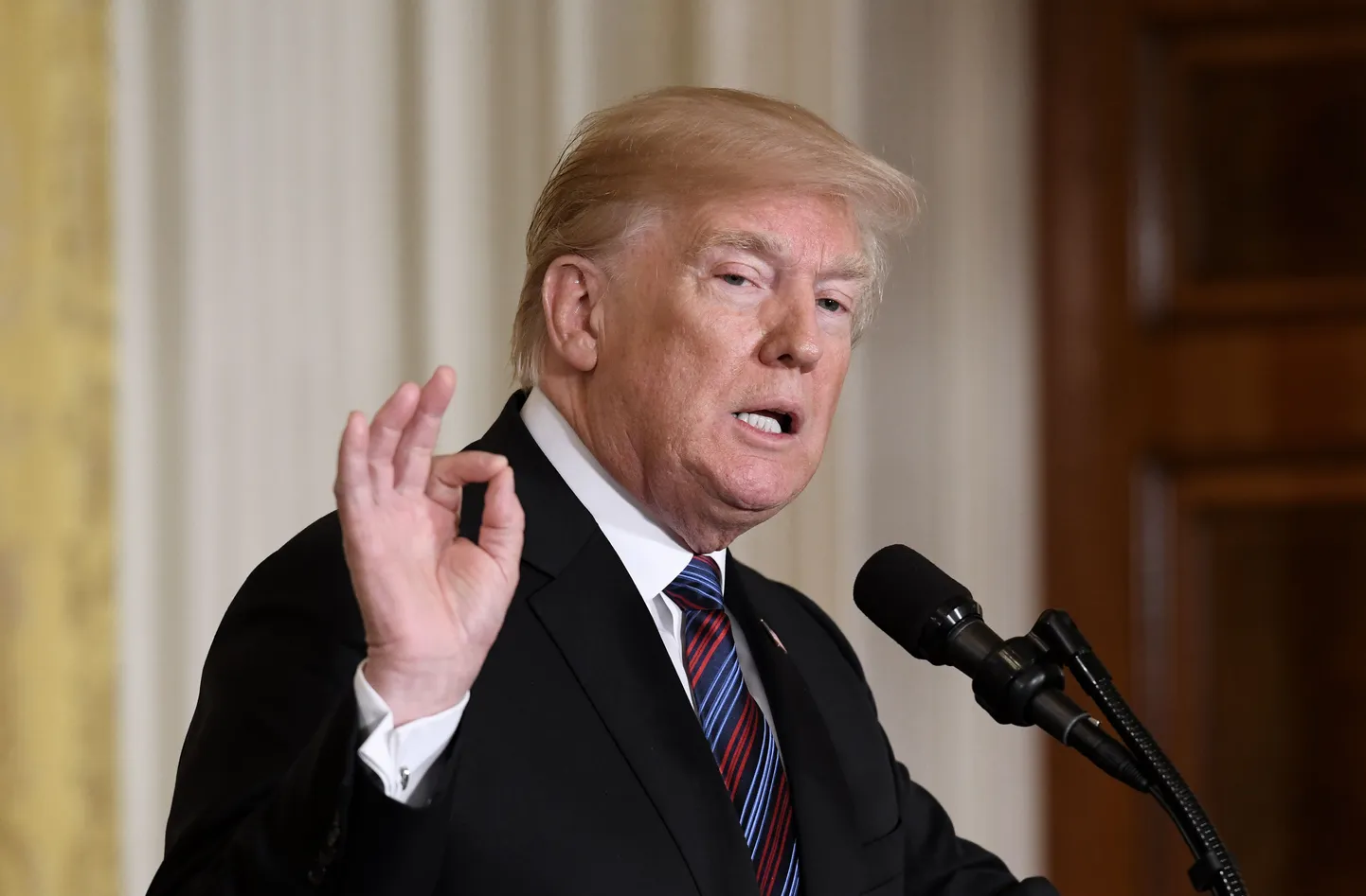 USA president Donald Trump.
