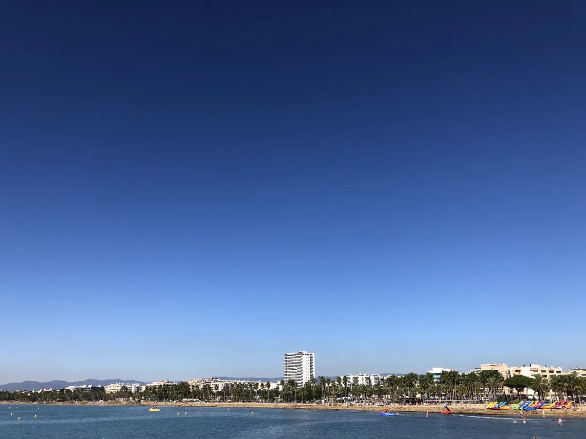 Vaade Salou rannale.