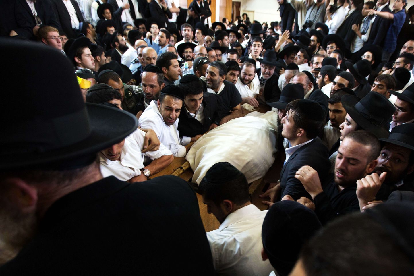 Iisraeli mõjuka rabi Ovadia Yosefi matused.