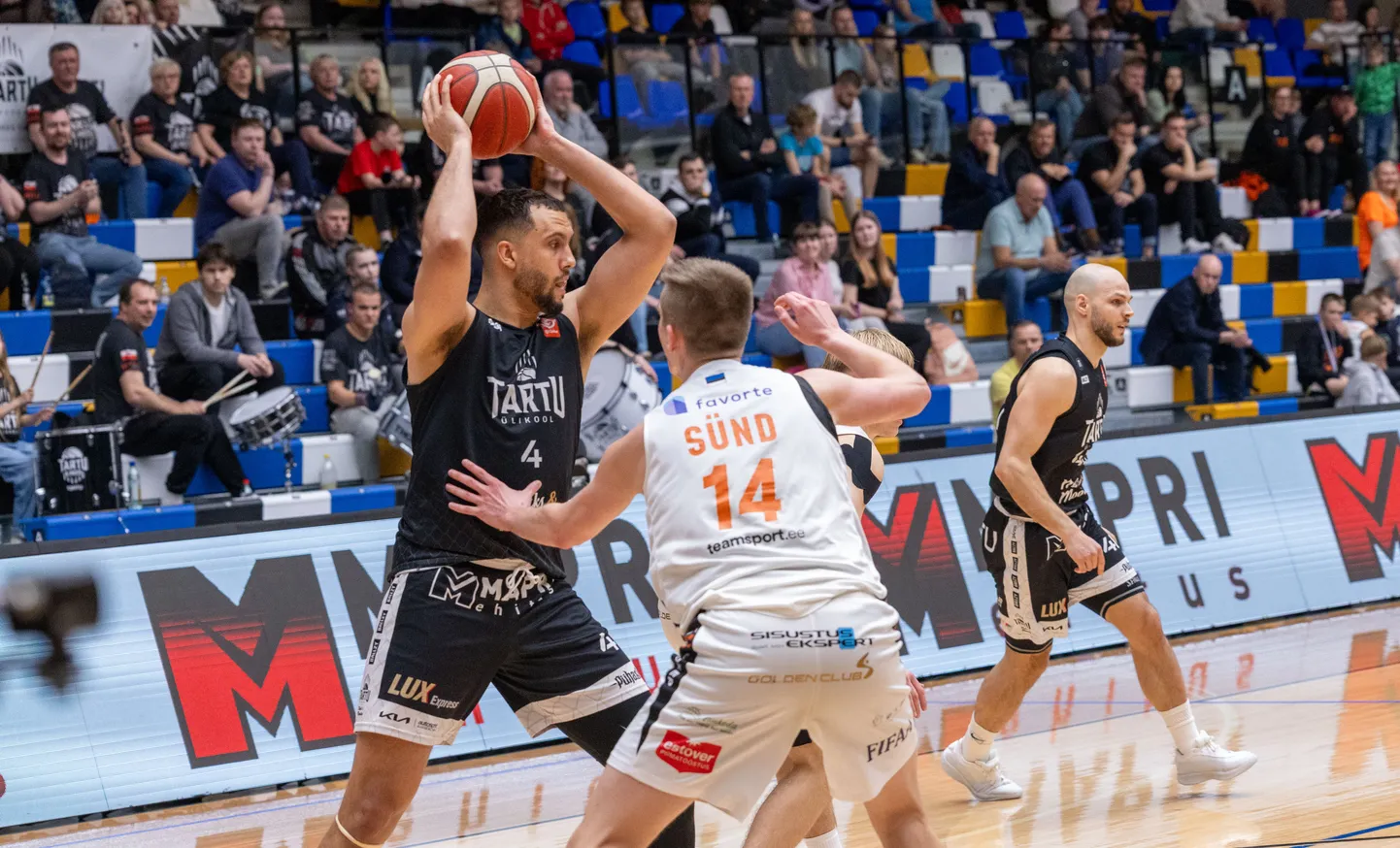 Tartu Ülikool Maks & Moorits vs. Viimsi korvpalliklubi.