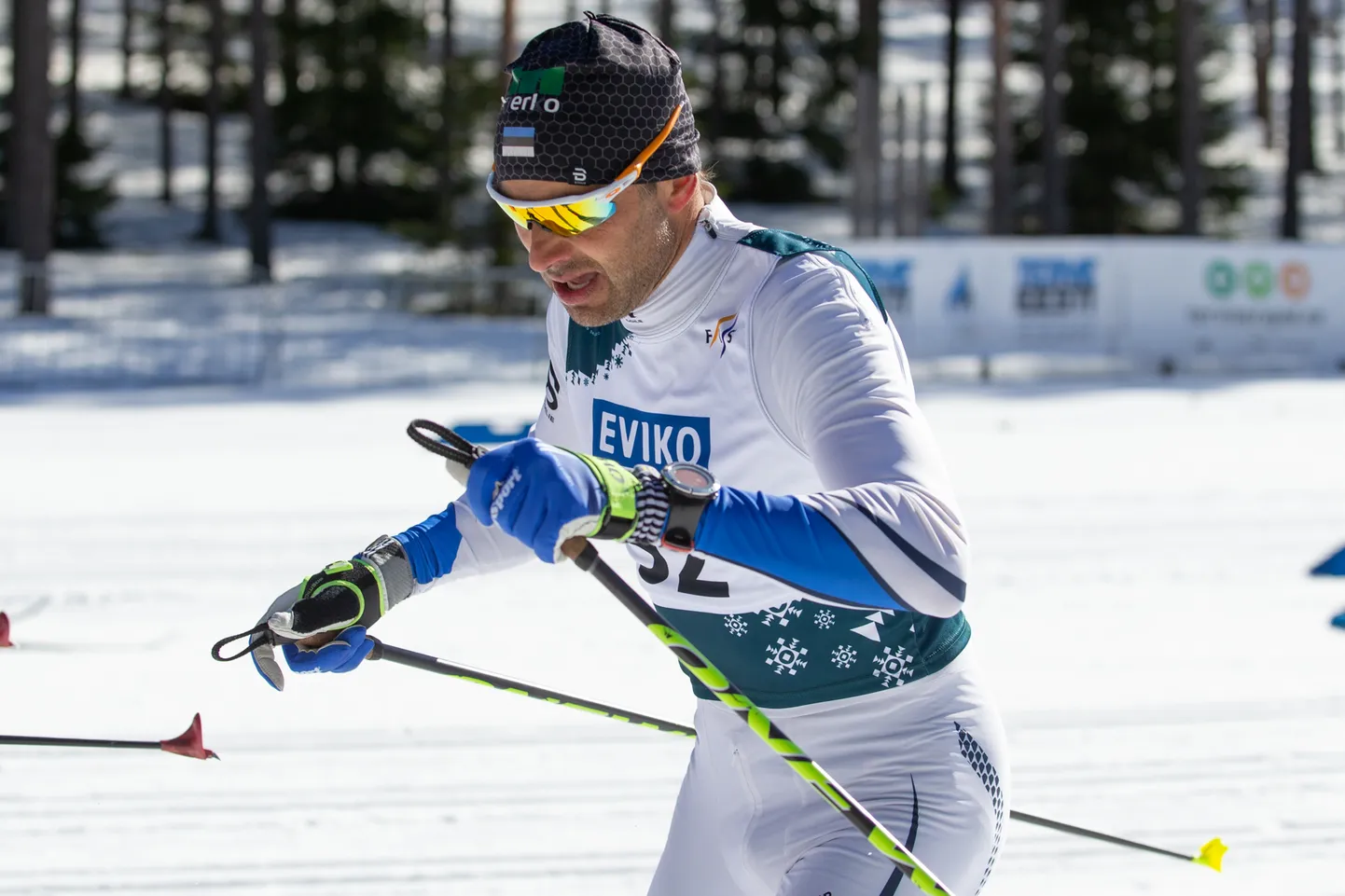 51-летний Андрус Веэрпалу показал в Паннъярве такую скорость, какую не мог повторить ни один другой лыжник Эстонии.
