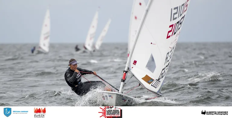 Hannah Anderssohn GER210151 - Laser Radial Noorte Euroopa Meistrivõistlused 2016 - 13.08.2016 - foto Alberto Sanchez