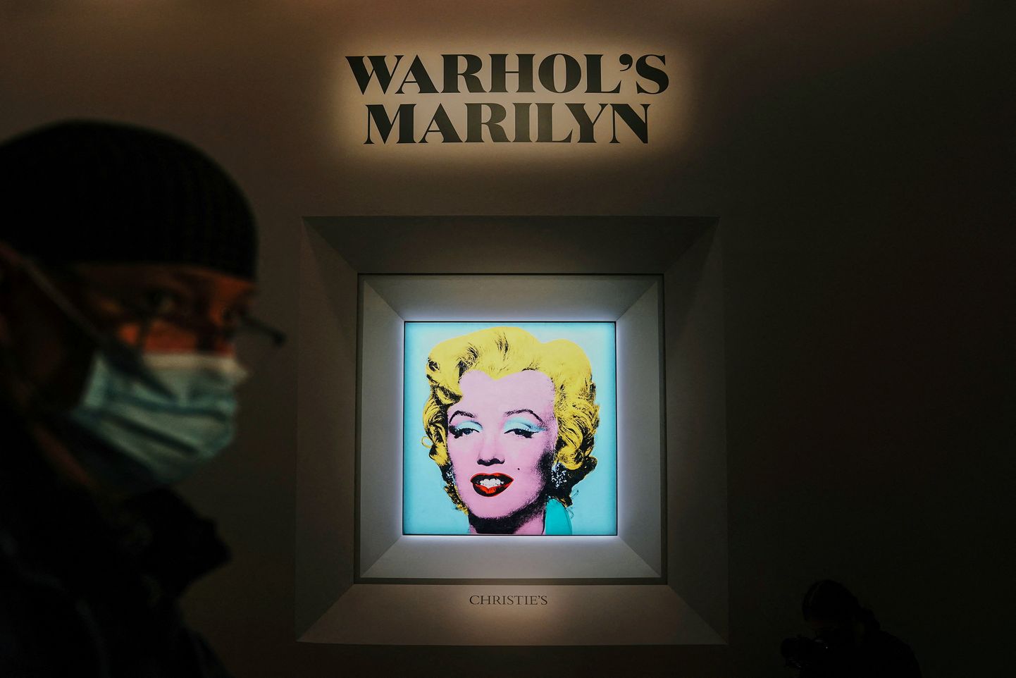 Andy Warholi portree «Shot Sage Blue Marilyn».