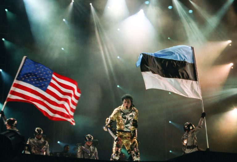 Michael Jackson Tallinna Lauluväljakul 1997