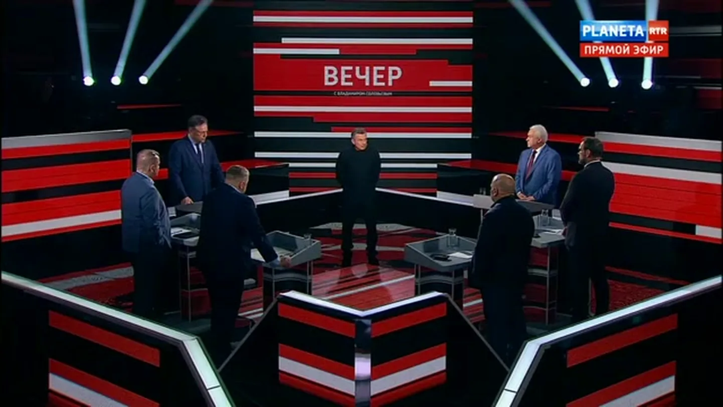 Фрагмент российской пропагандистской телепередачи