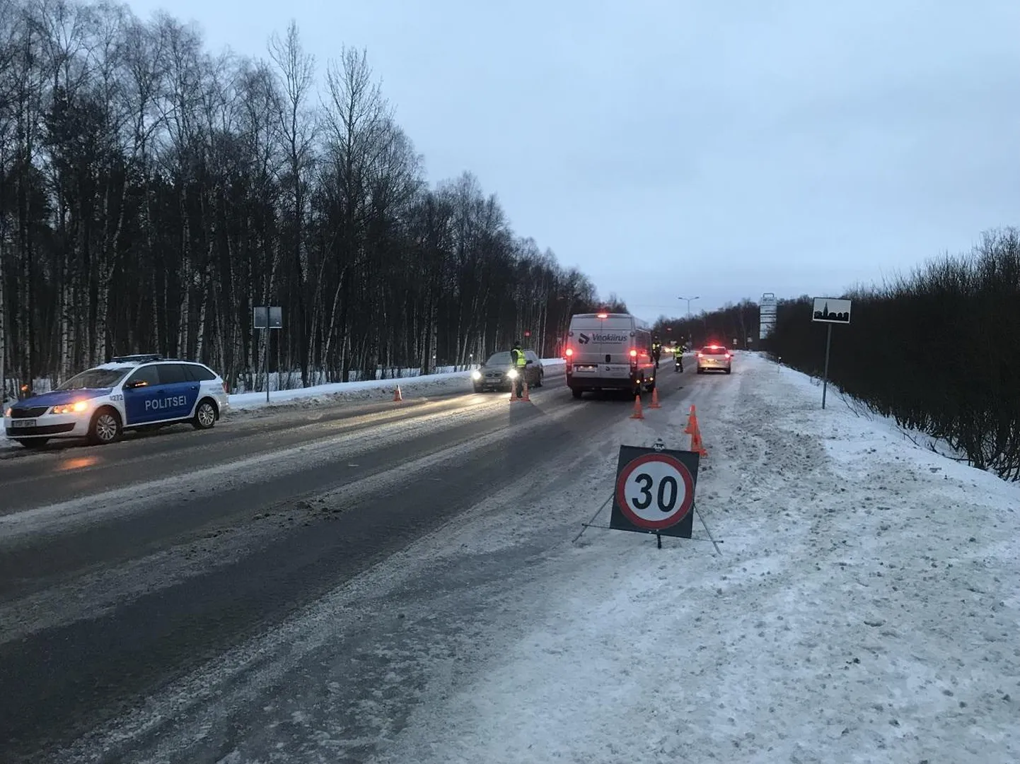 Puhumisreidi käigus kõrvaldati autoroolist üks inimene.