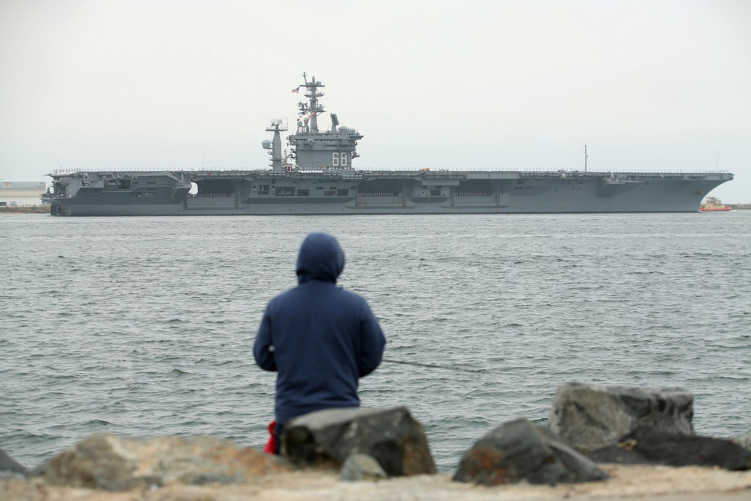 USA lennukikandja Nimitz.