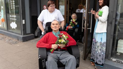 Piedzīvot brīvības sajūtu kopā ar jaunatvērtā hospisa dienas centra pacientiem