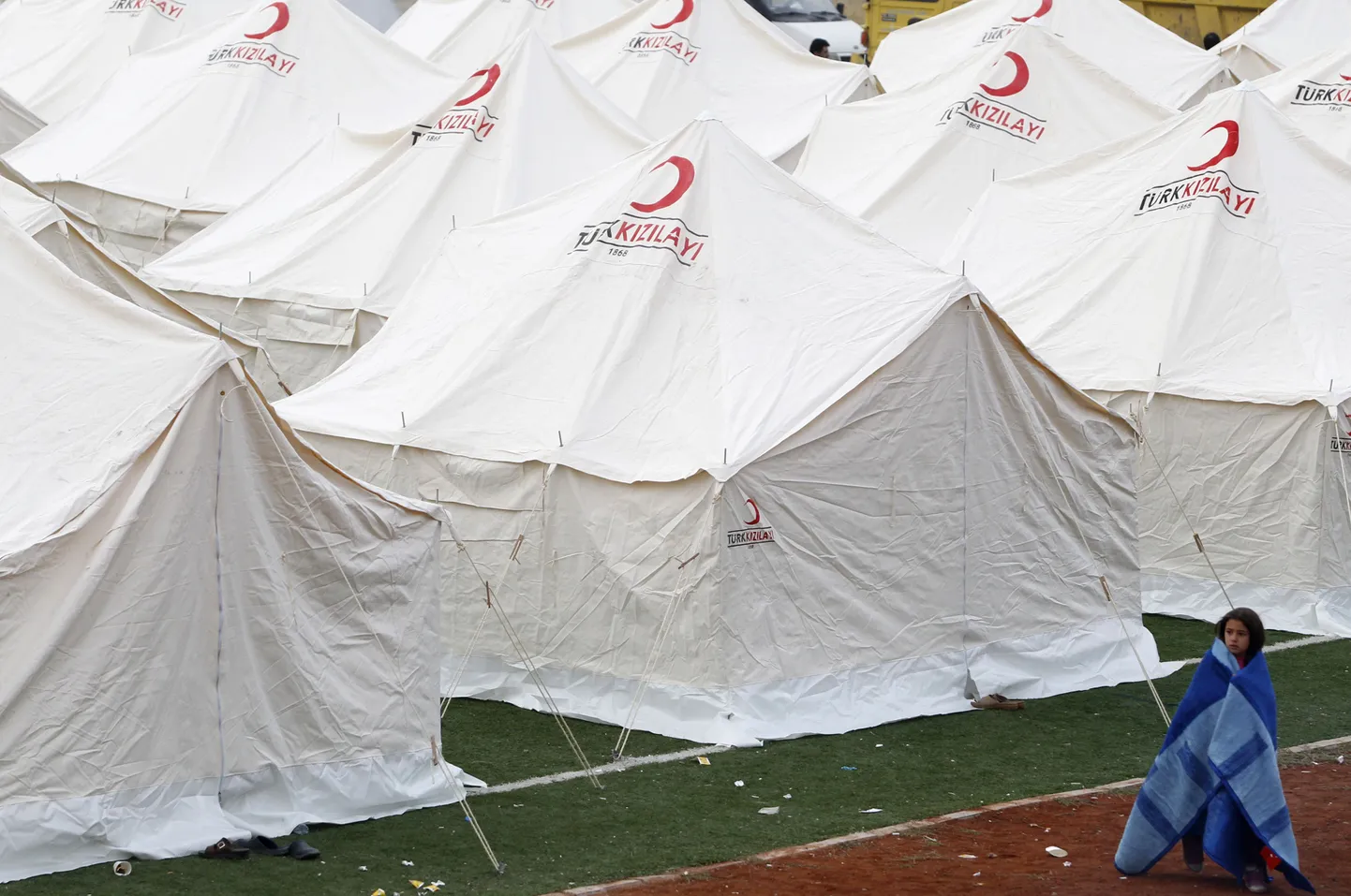 Палаточный лагерь в Турции. Иллюстративное фото.