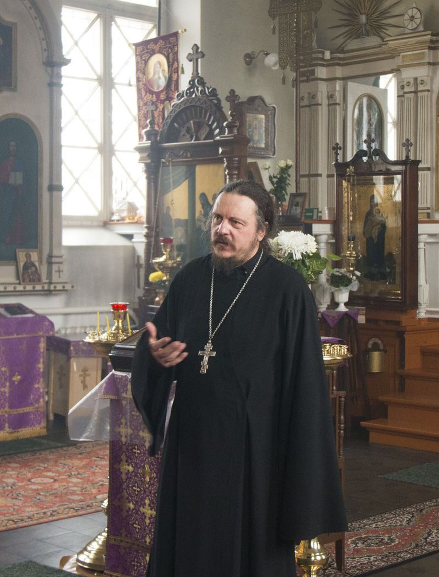 Preester Vadim Godunov on teeninud  kogudust alates tänavu augustist.