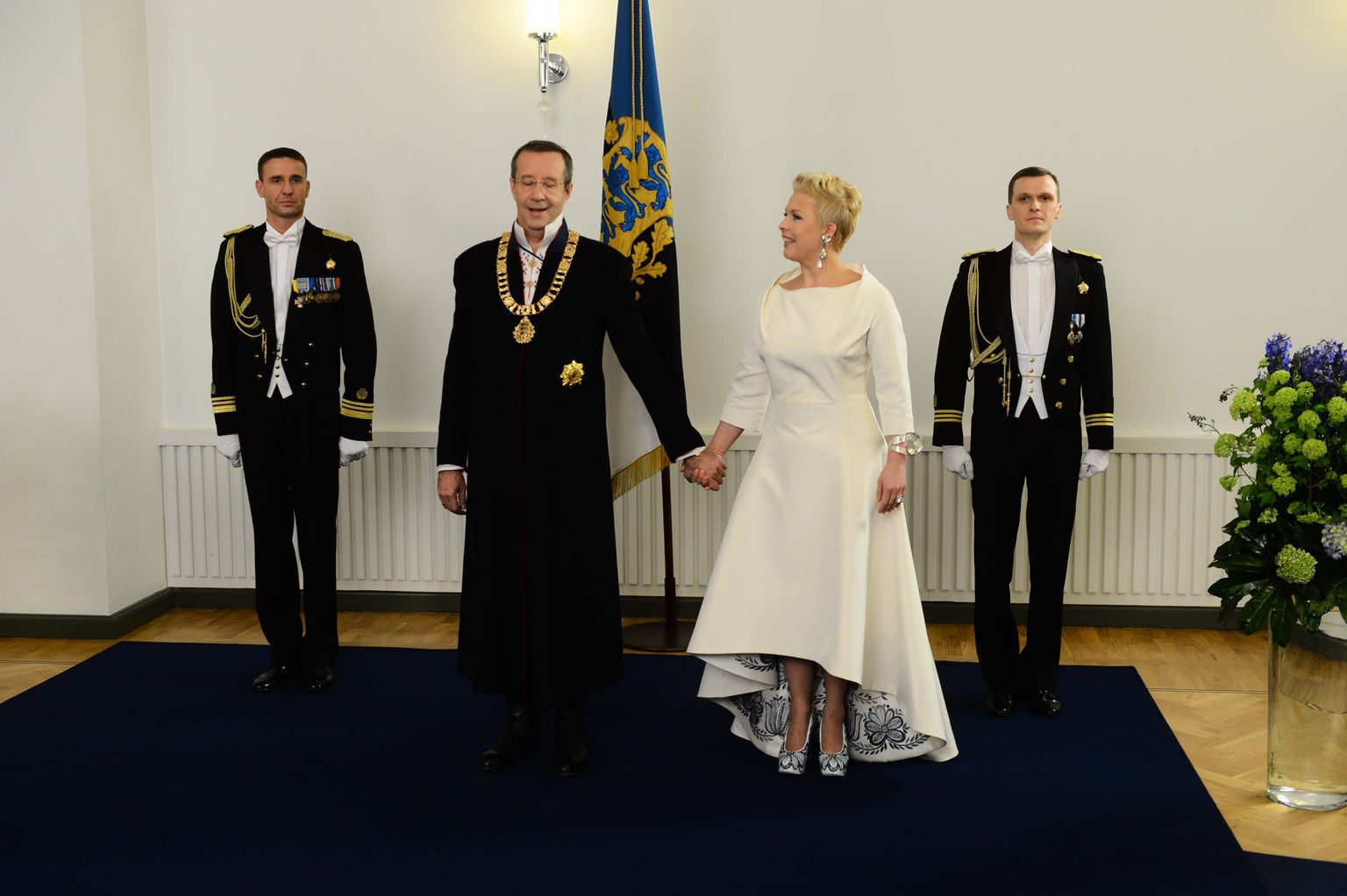 президент эстонии с семьей
