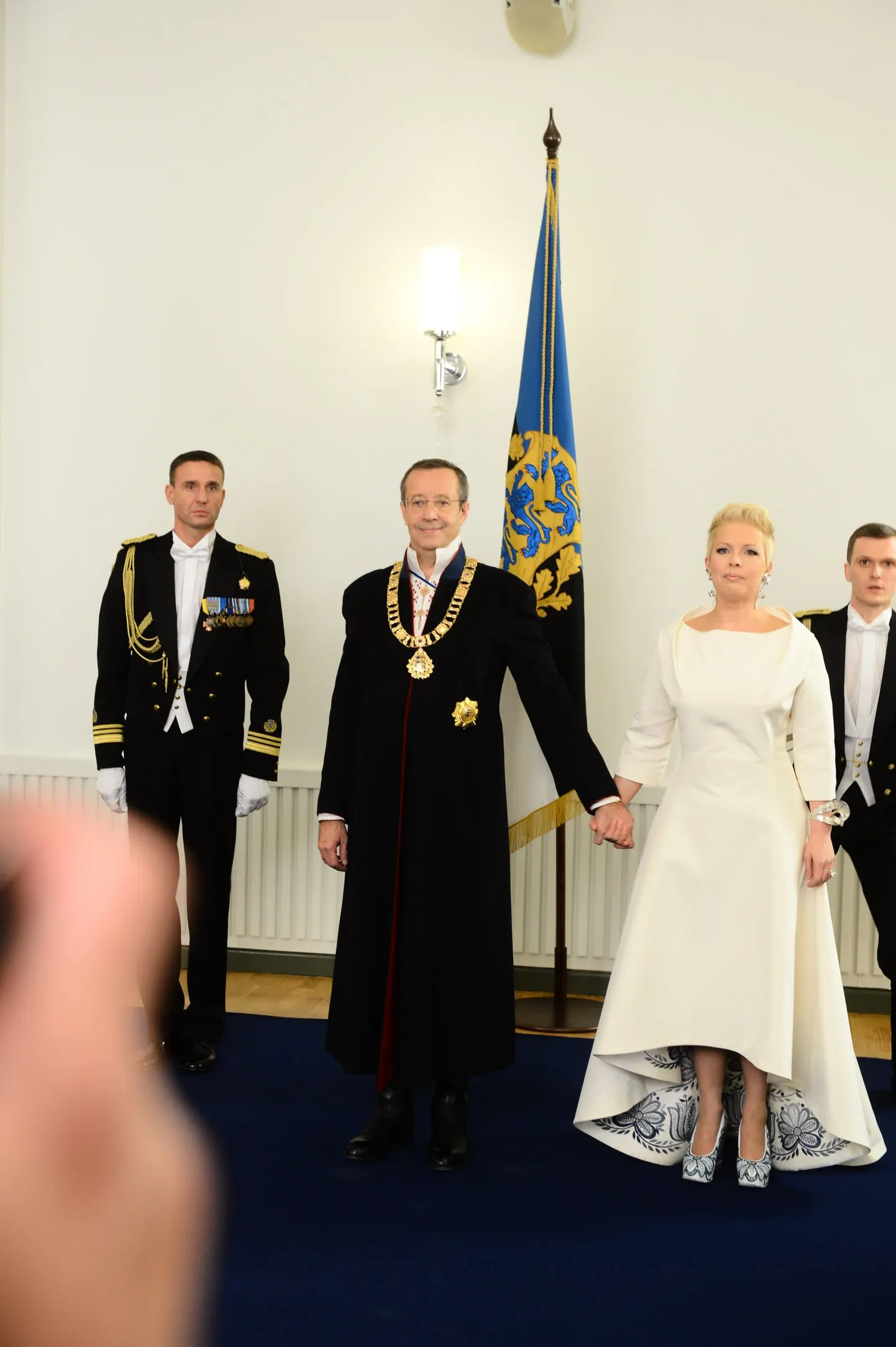 Presidendipaar Toomas Hendrik Ilves ja Evelin Ilves