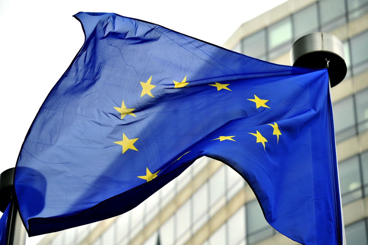 Флаг Евросоюза. Иллюстративное фото.