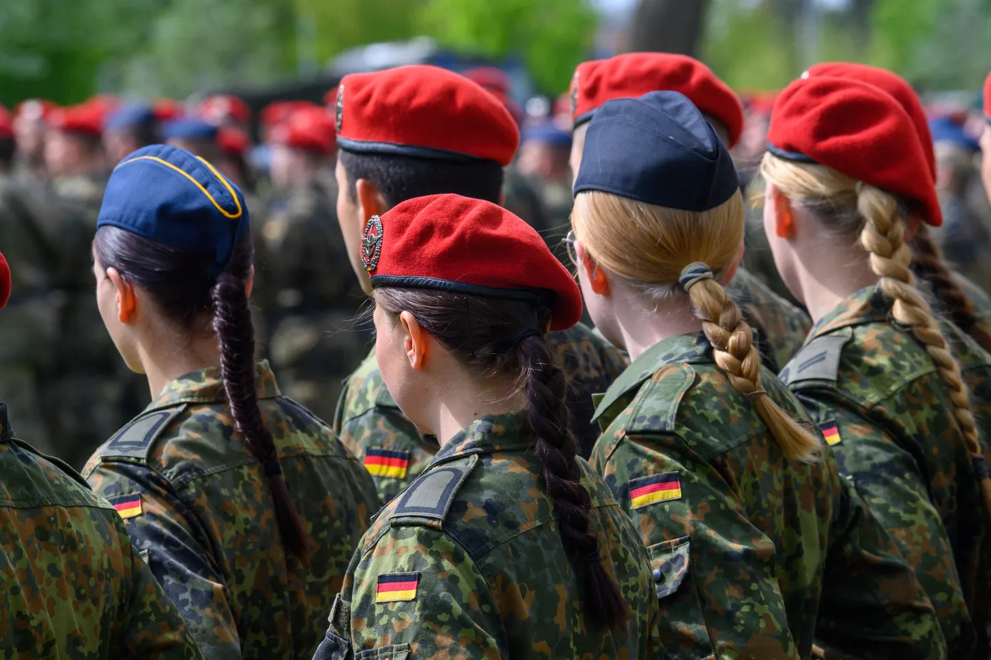 Bundeswehri sõdurid. Foto on illustratiivne.