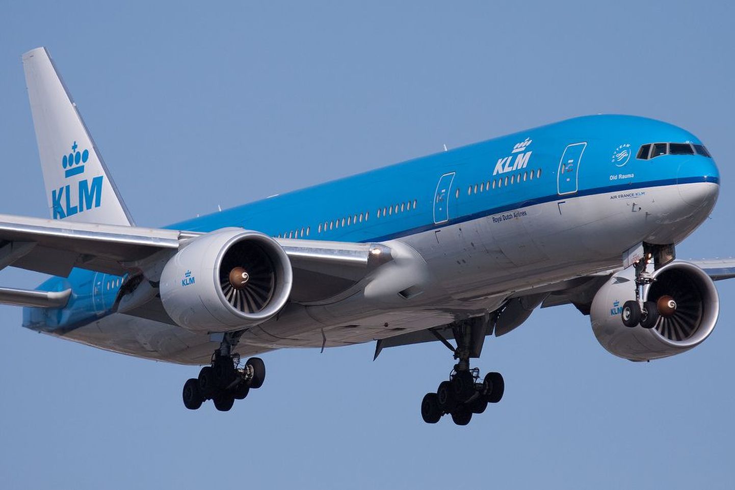KLMi reisilennuk Boeing 777