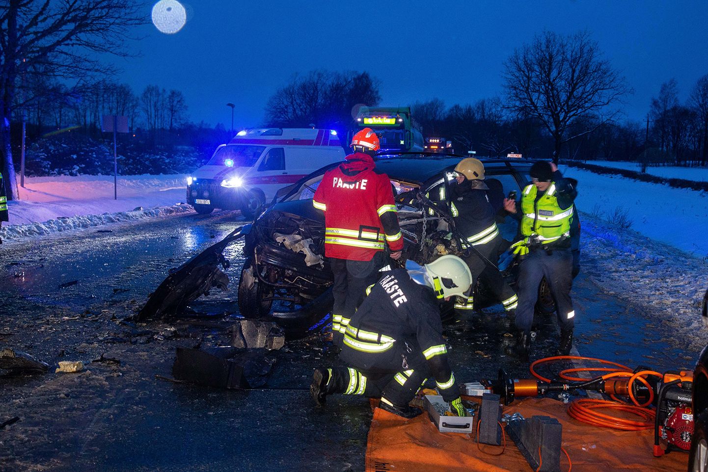 Surmaga lõppenud liiklusõnnetus Järvamaal 2019.
