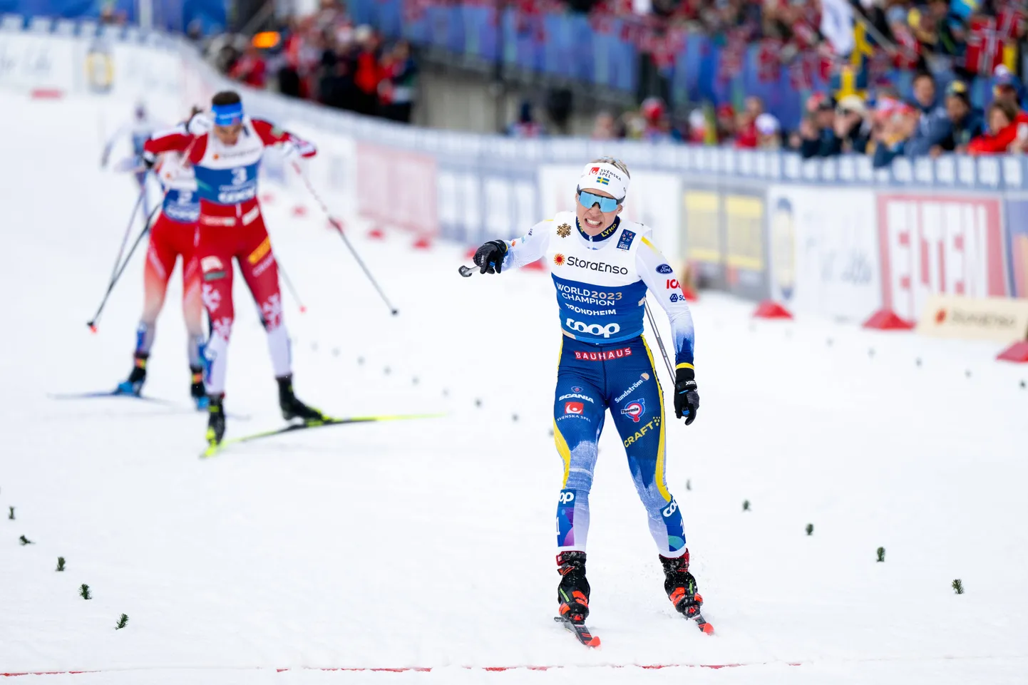 Jonna Sundling jättis konkurendid kaugele maha.