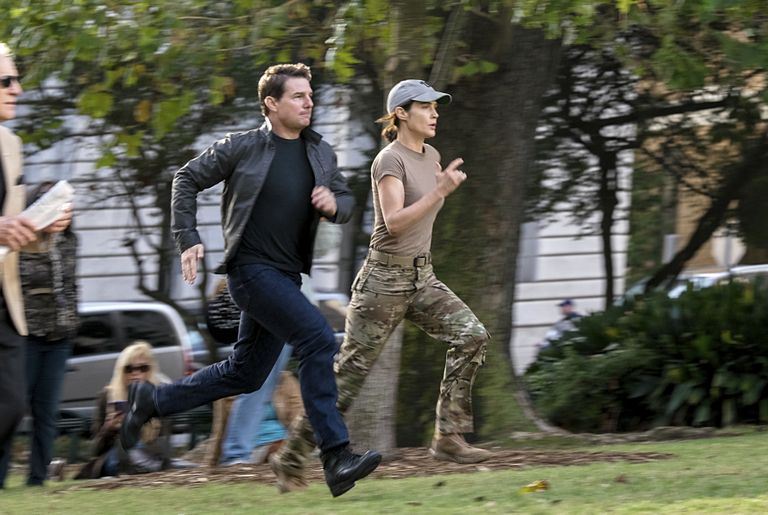 Tom Cruise ja Cobie Smulders 2016. aasta filmis «Jack Reacher: Never Go Back»