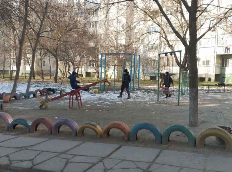 Детская площадка, Херсон.