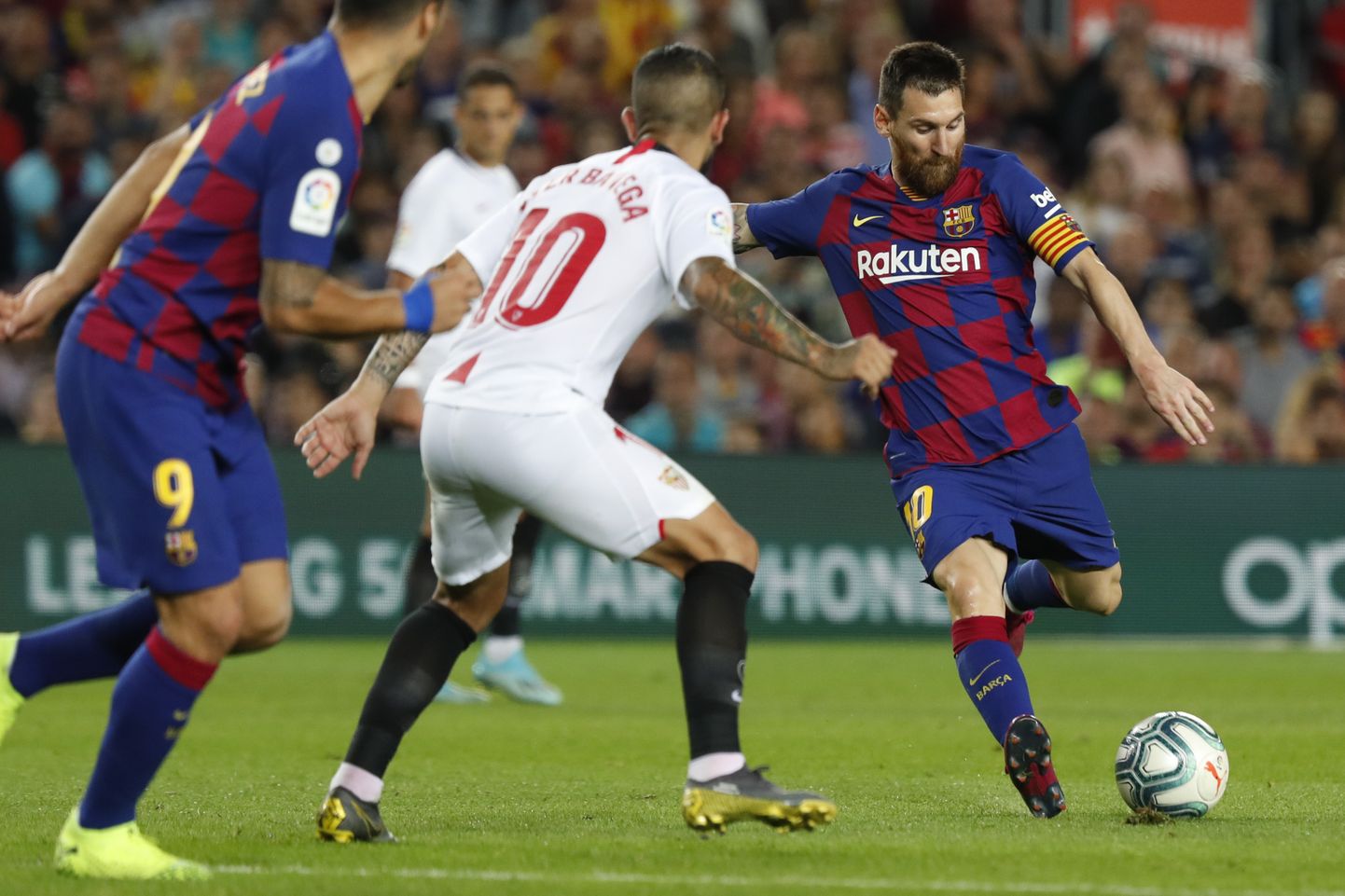 Lionel Messi sooritamas väravani viinud karistuslööki
