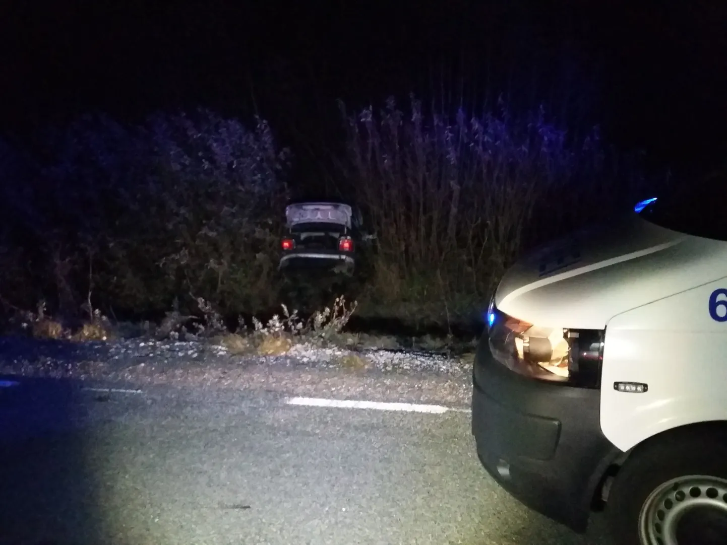 Võssa sõitnud auto
