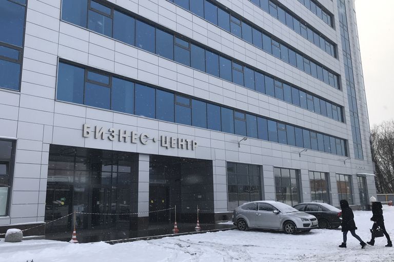 Büroohoone Peterburis, kus asub arvatavasti ka kurikuulsa Internet Research Center`i peakontor.