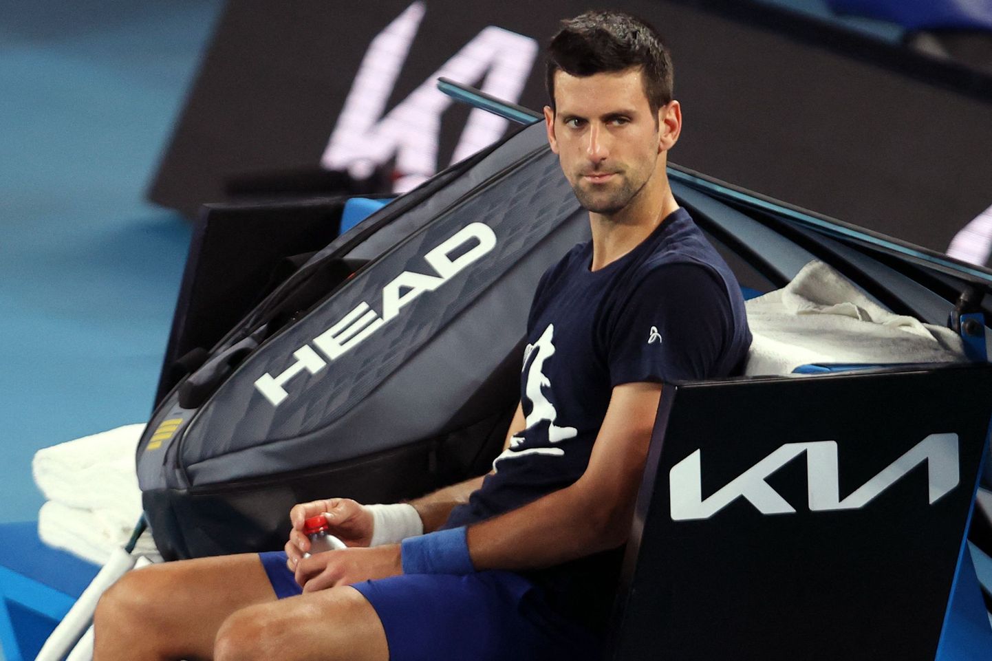 Tennisetäht Novak Djokovic.