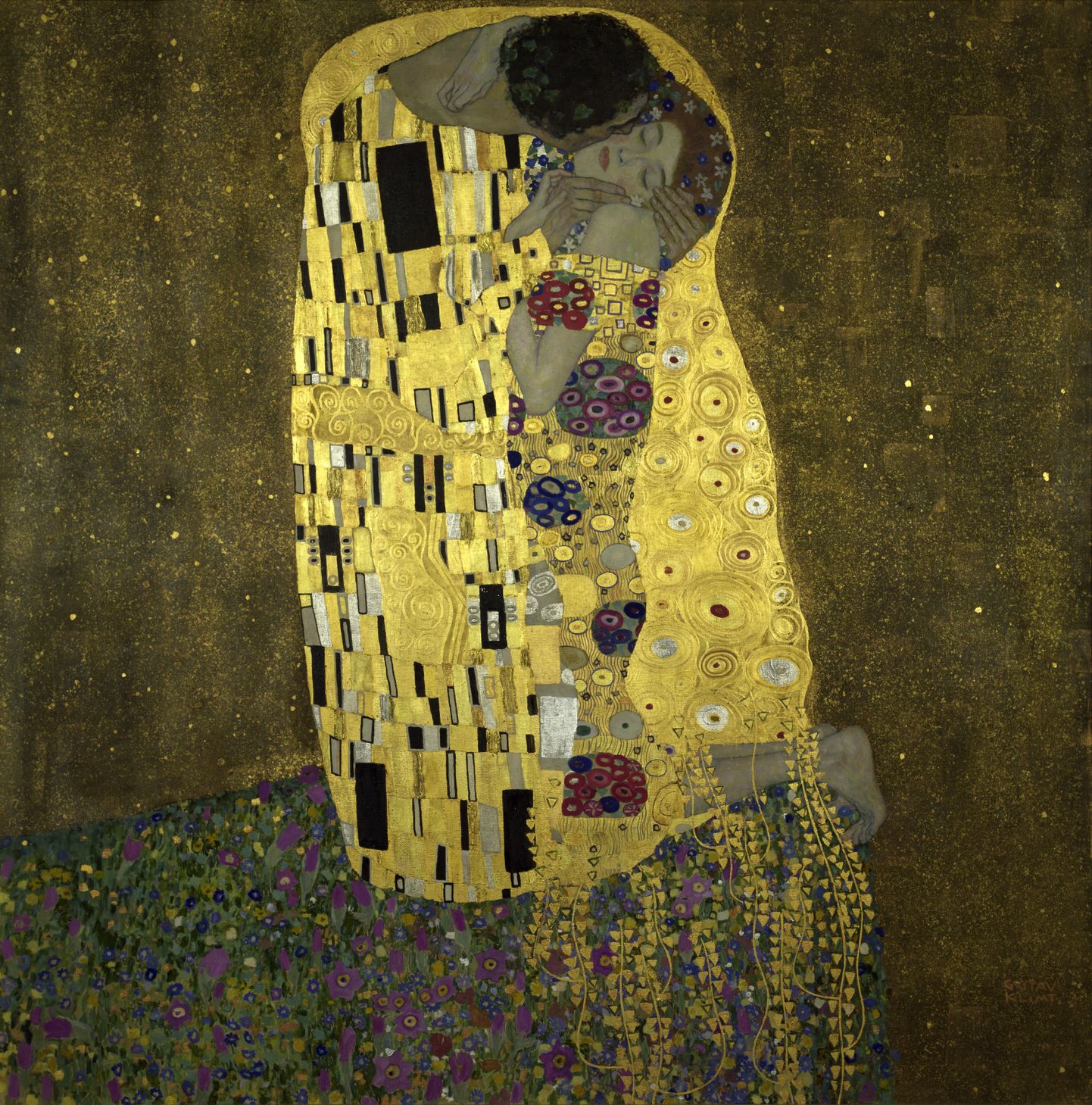 Gustav Klimti kuulsaim teos «Suudlus»