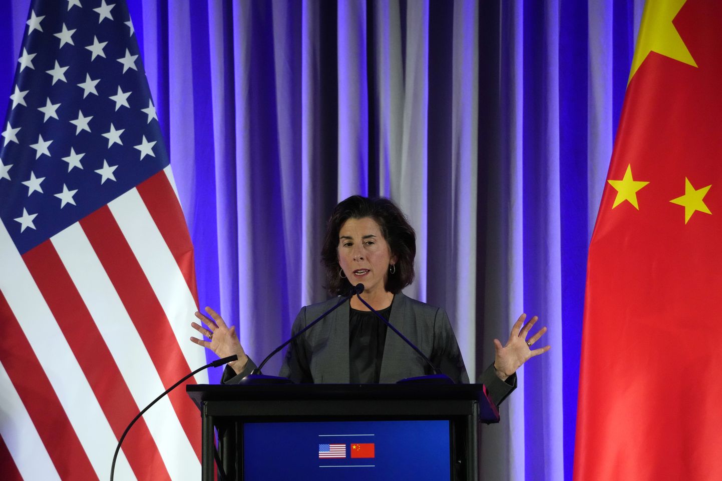 USA kaubandusminister Gina Raimondo.