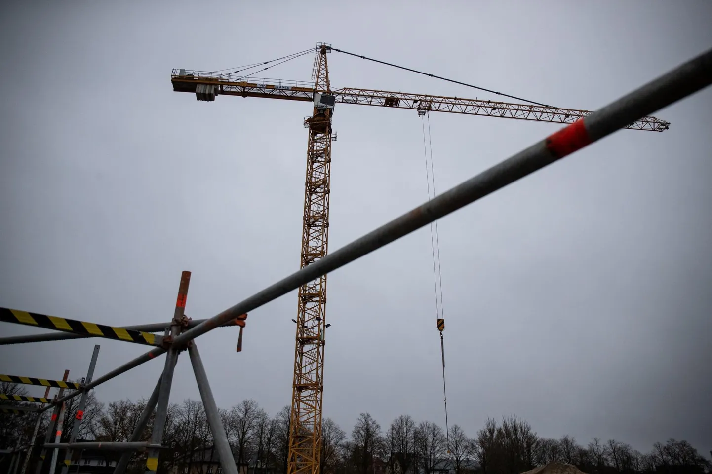 Merko Uus-Veerenni arenduse nurgakivi panek.