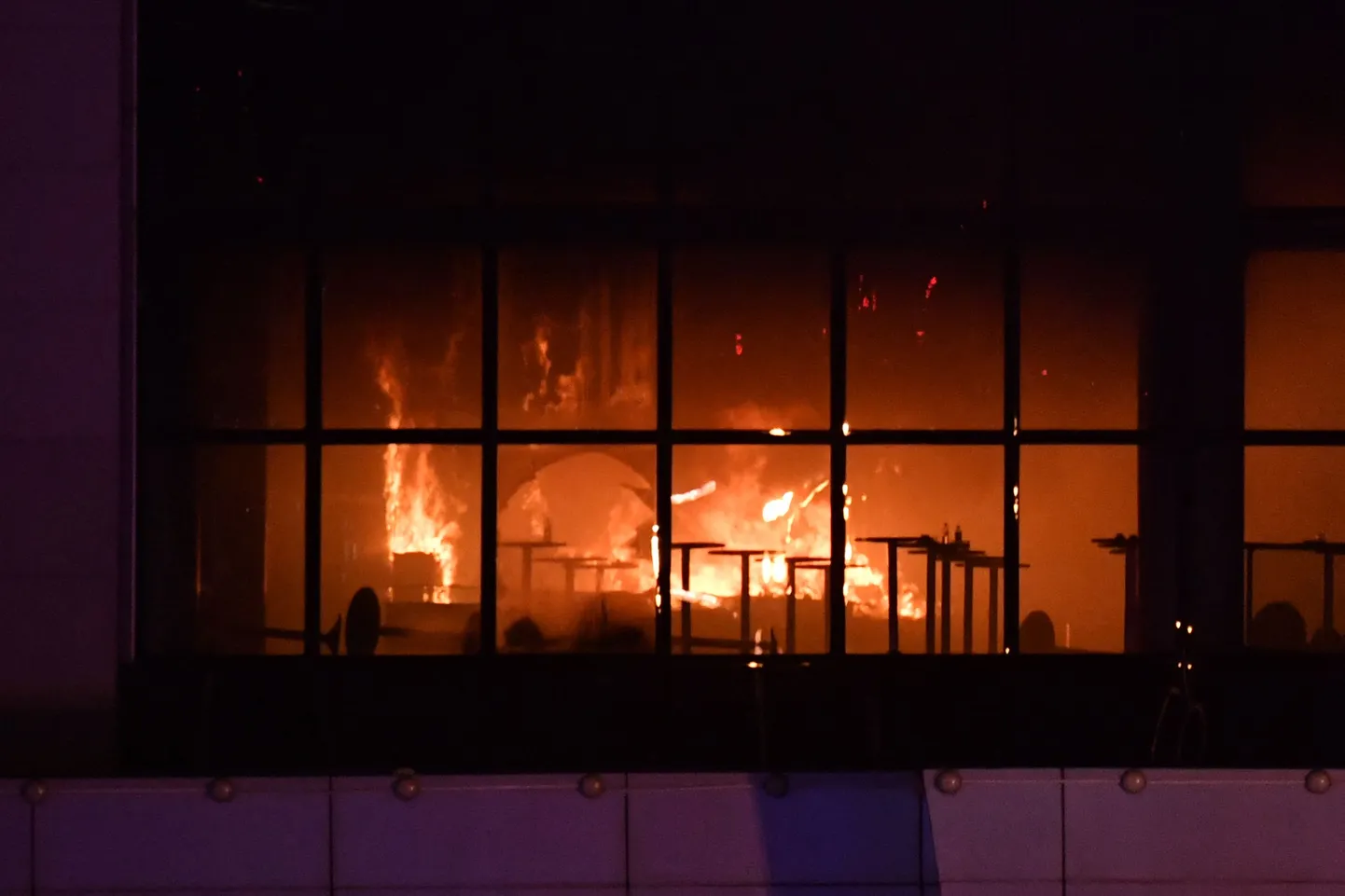 Пожар в "Крокус Сити Холл"