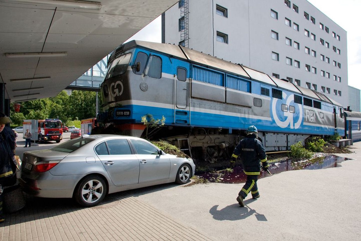 Rongiõnnetus Balti jaamas..