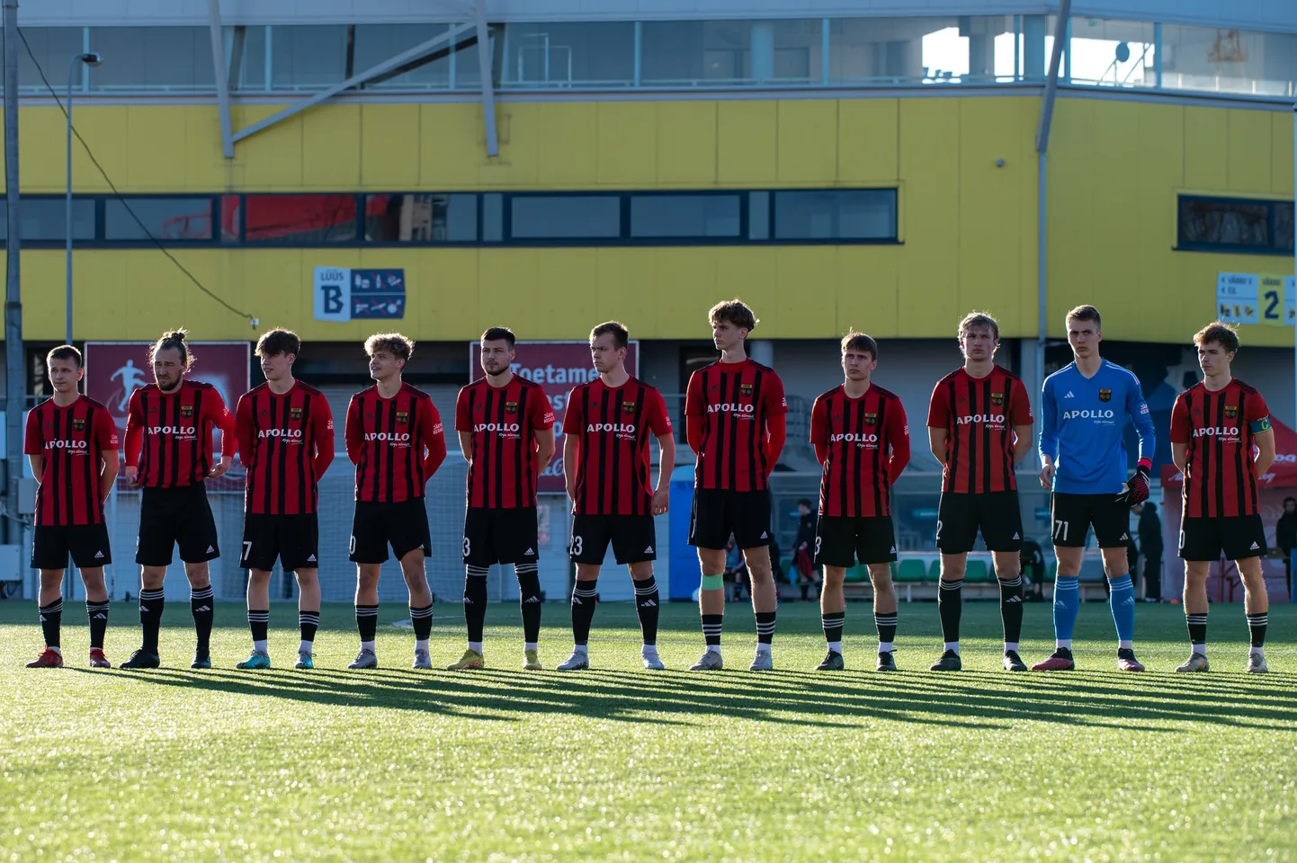 Nõmme Unitedi mängijad.