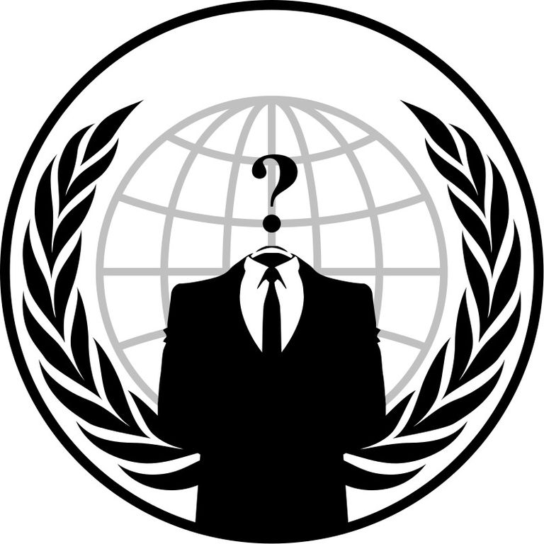 Эмблема Anonymous.