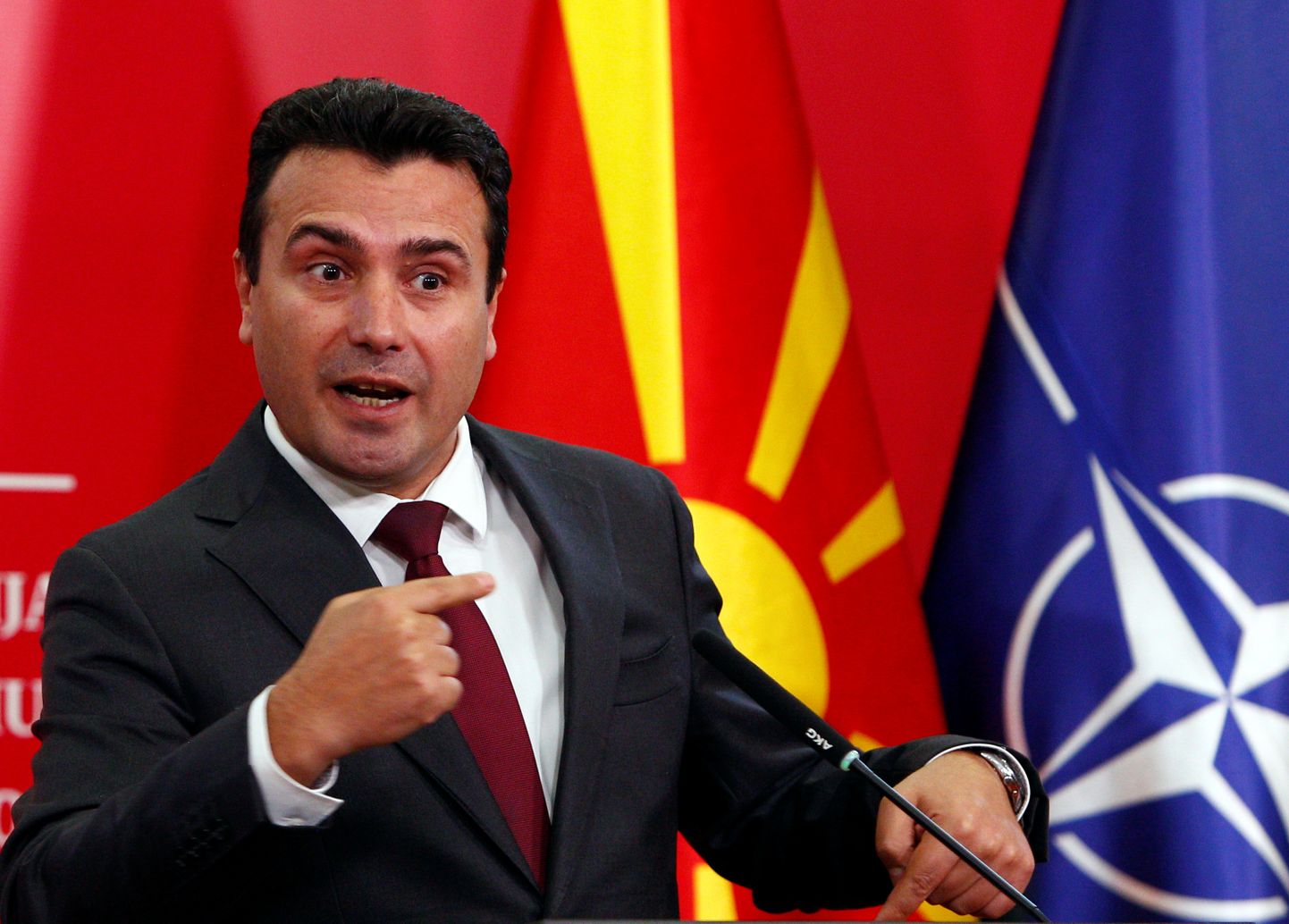 Põhja-Makedoonia peaminister Zoran Zajev.