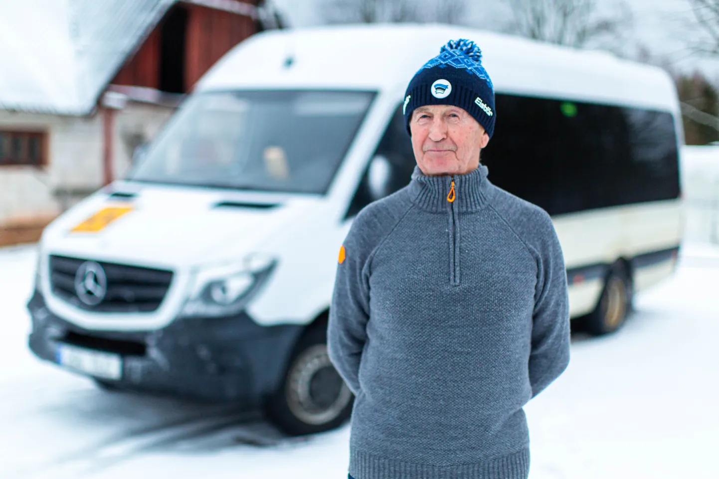 Koolibussijuht Enno Austa pälvib Valgetähe medali. «Tunne on loomulikult ülev,» ütles ta.