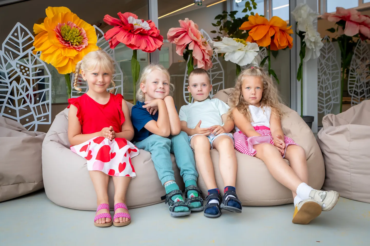 Mirell Loodus, Timofei Randmets, Ronet Rätsep ja Marta Liise Vinni.