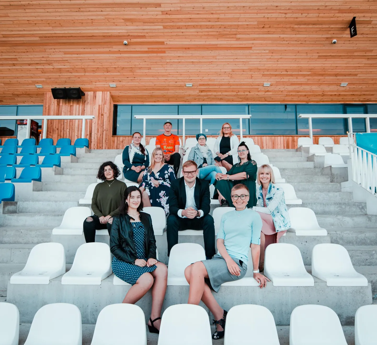 Juulis teevad suvepealinnas tuure (alt vasakult) Karoliine Aus, Errit Kuldkepp, Annabel Heindla, Rainer Aavik, Liisa Mägi, Marit Piirman, Elen Juurma, Veronika Meibaum, Kati Vaas, Margo Märtsoo ja Jaanika Rannula.