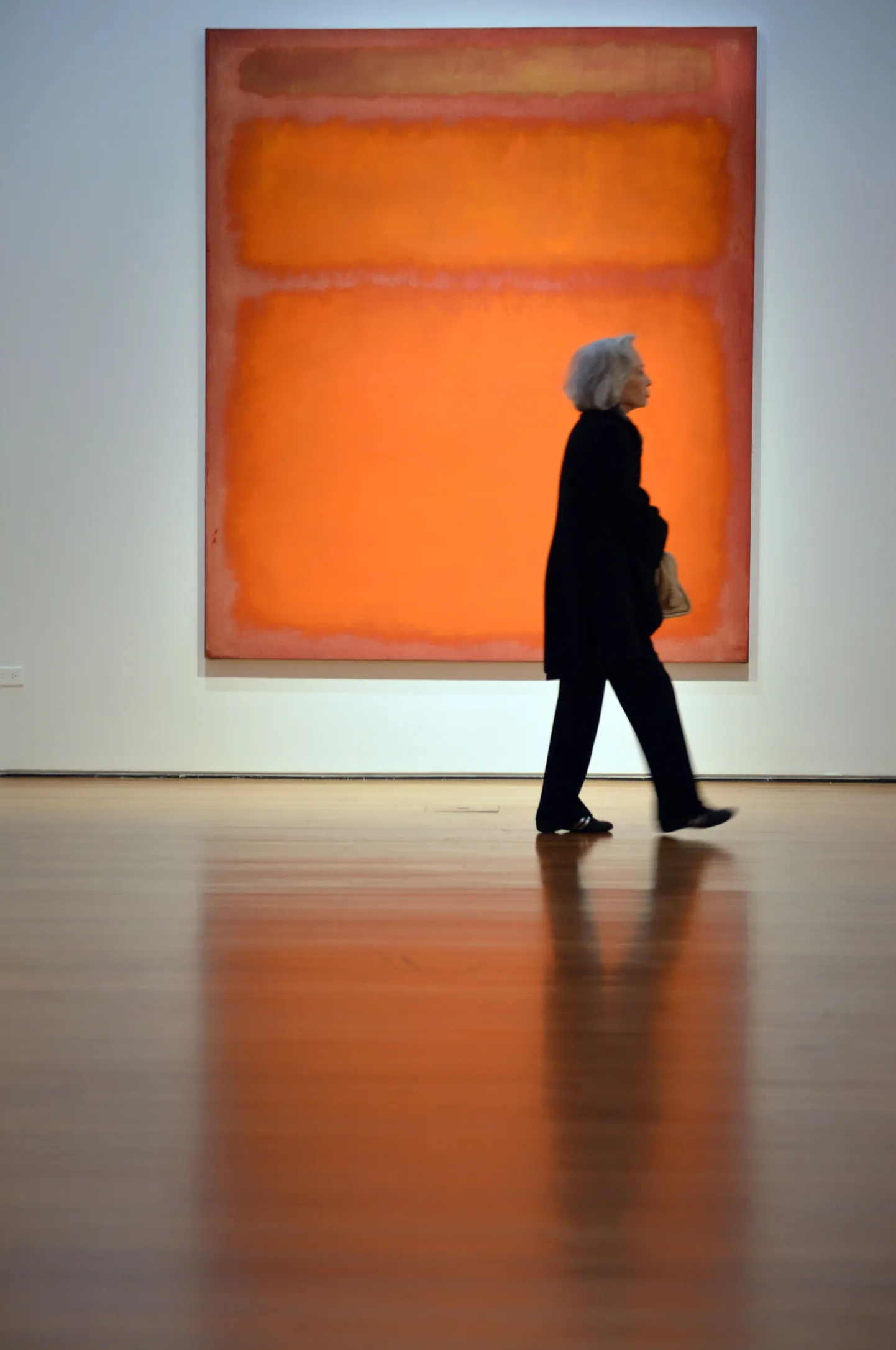Mark Rothko maal «Orange, Red, Yellow»