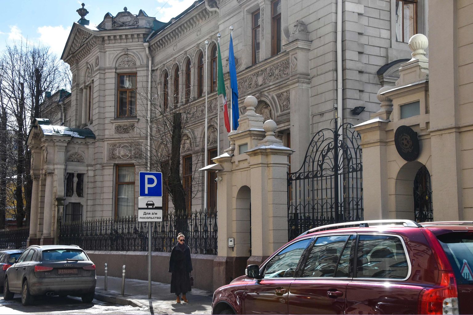 Itaalia saatkond Moskvas.