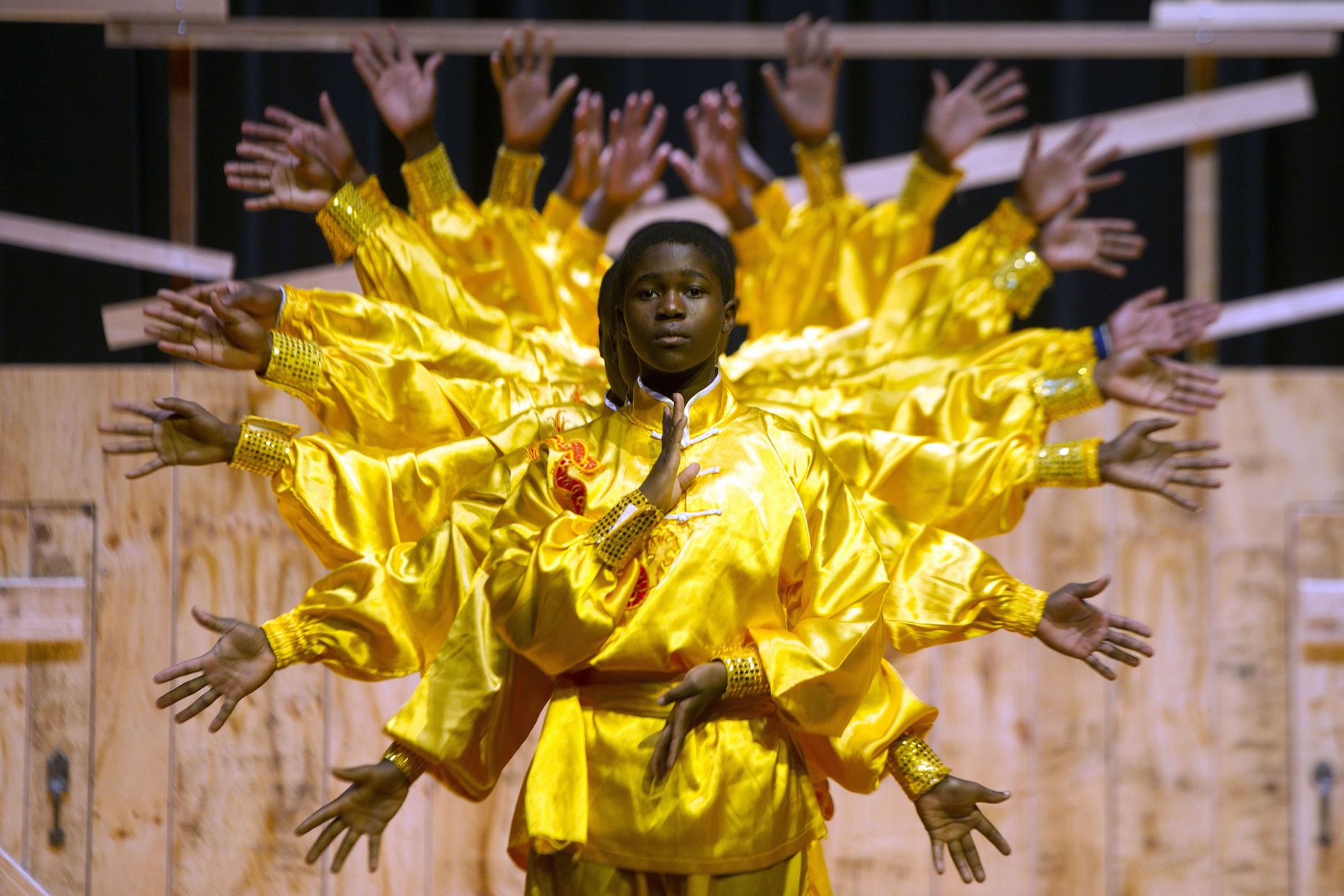 Malawi orvud esitamas kung fu tantsu