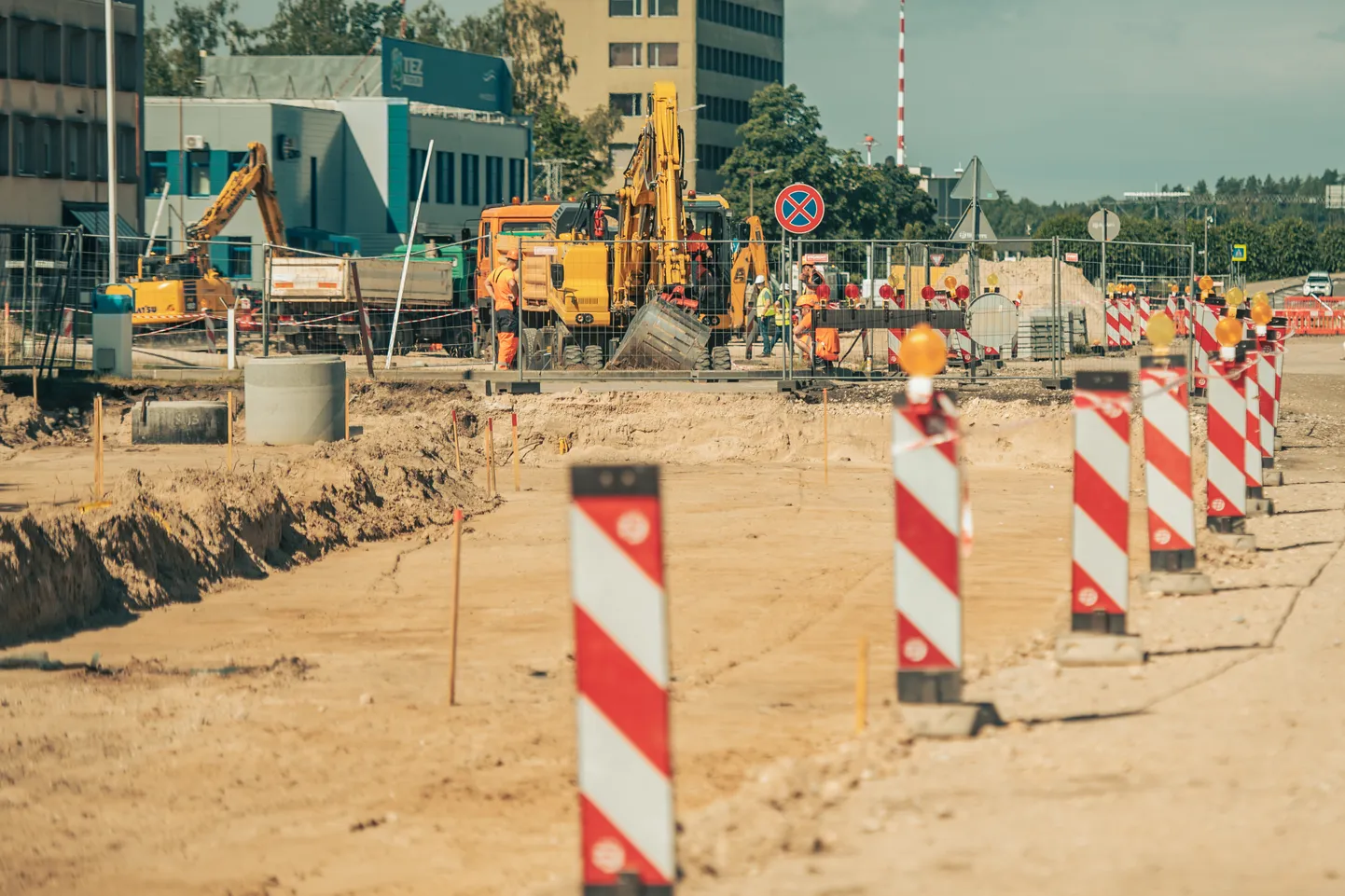 "Rail Baltica" dzelzceļa stacijas būvniecība pie lidostas "Rīga".