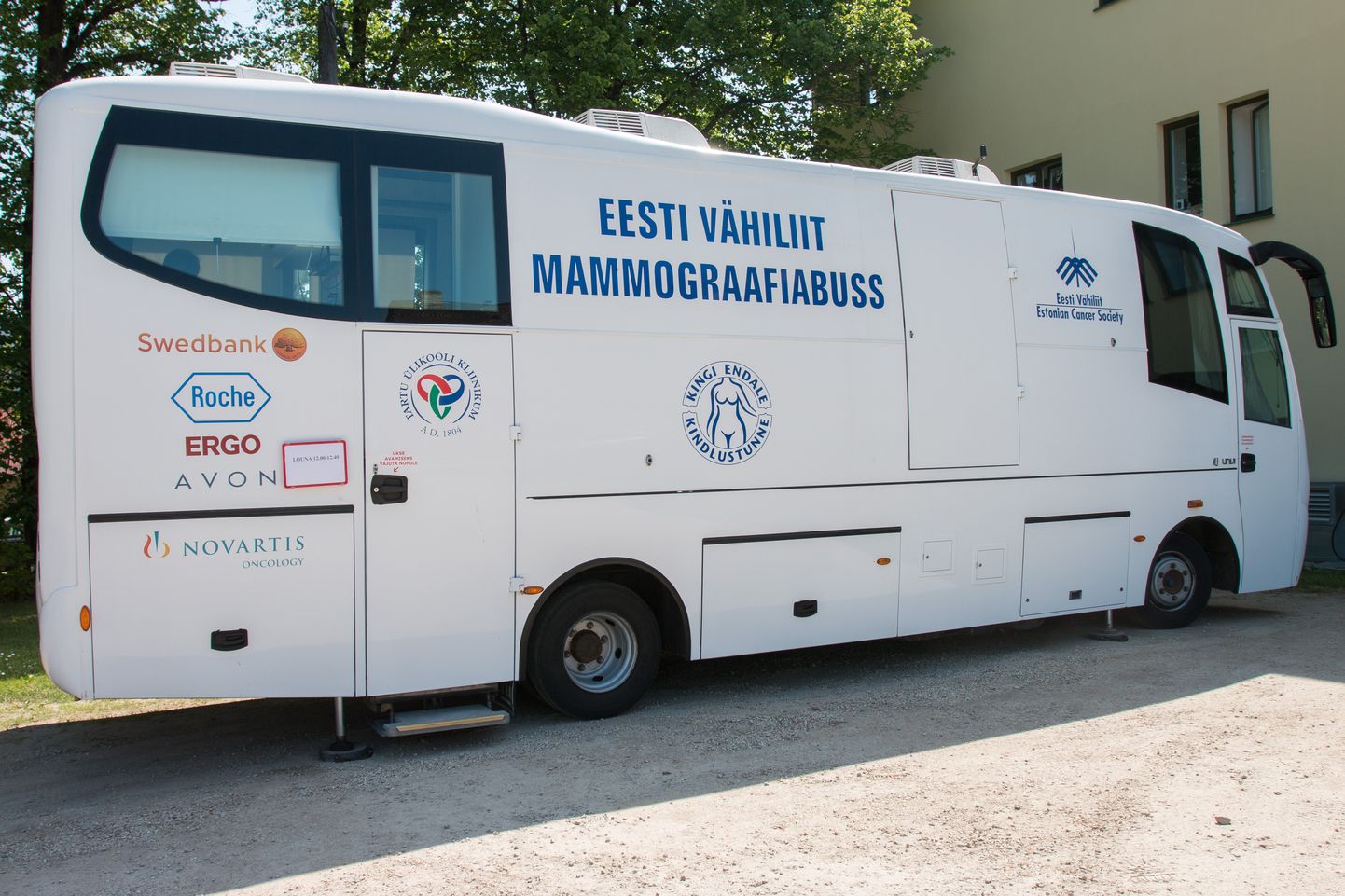 Mammograafiabuss ootab Viljandis uuringule 25. maist 27. juunini.
