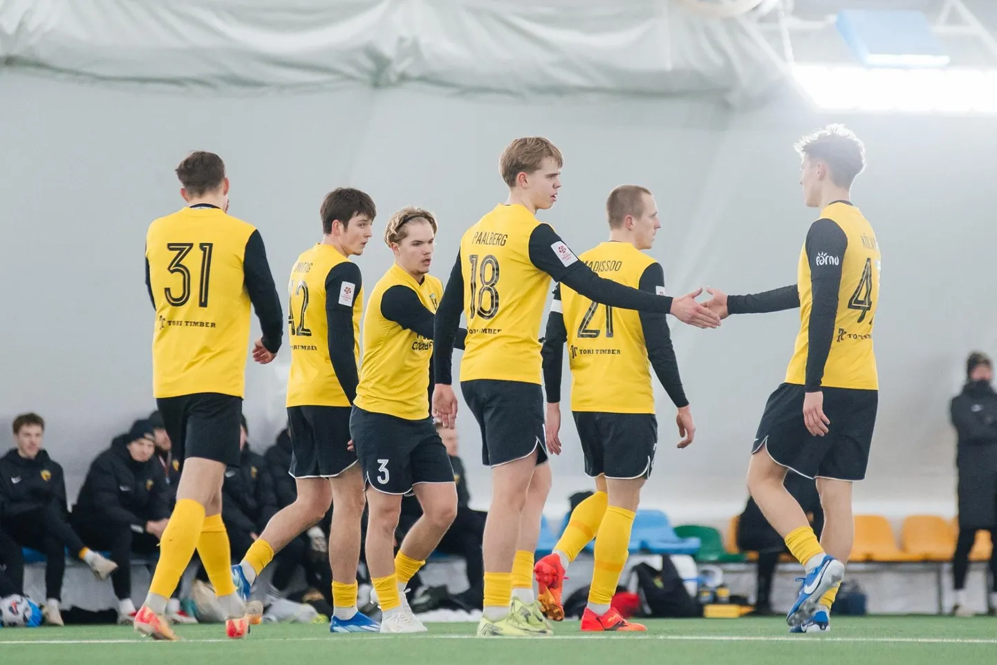 Marten-Chris Paalberg (18) sai semudelt vähemalt kolm korda patsu.