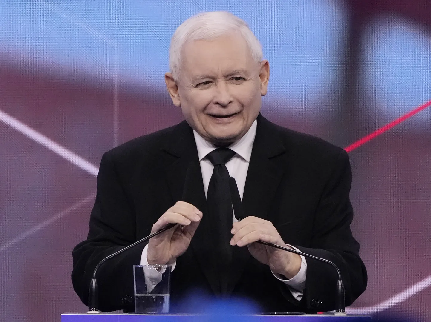 Poola valitsuspartei esimees Jarosław Kaczyński.